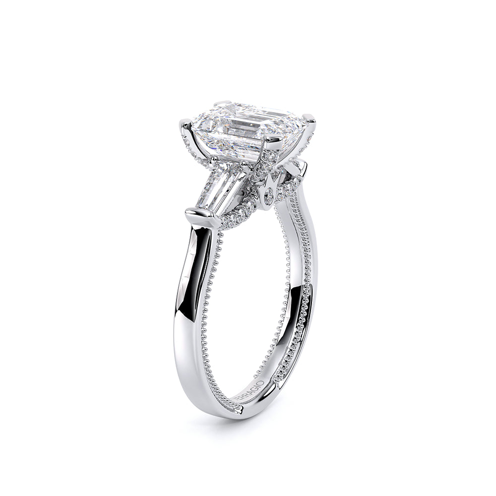 Renaissance-991EM-S-14K White Gold Emerald