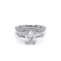 Verragio Three-Stone Oval Engagement Ring