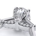 Verragio Three-Stone Oval Engagement Ring