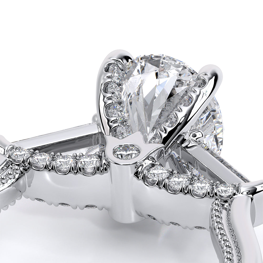 Renaissance-991OV-S-14K White Gold Oval