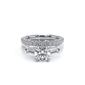 Verragio Three-Stone Round Engagement Ring