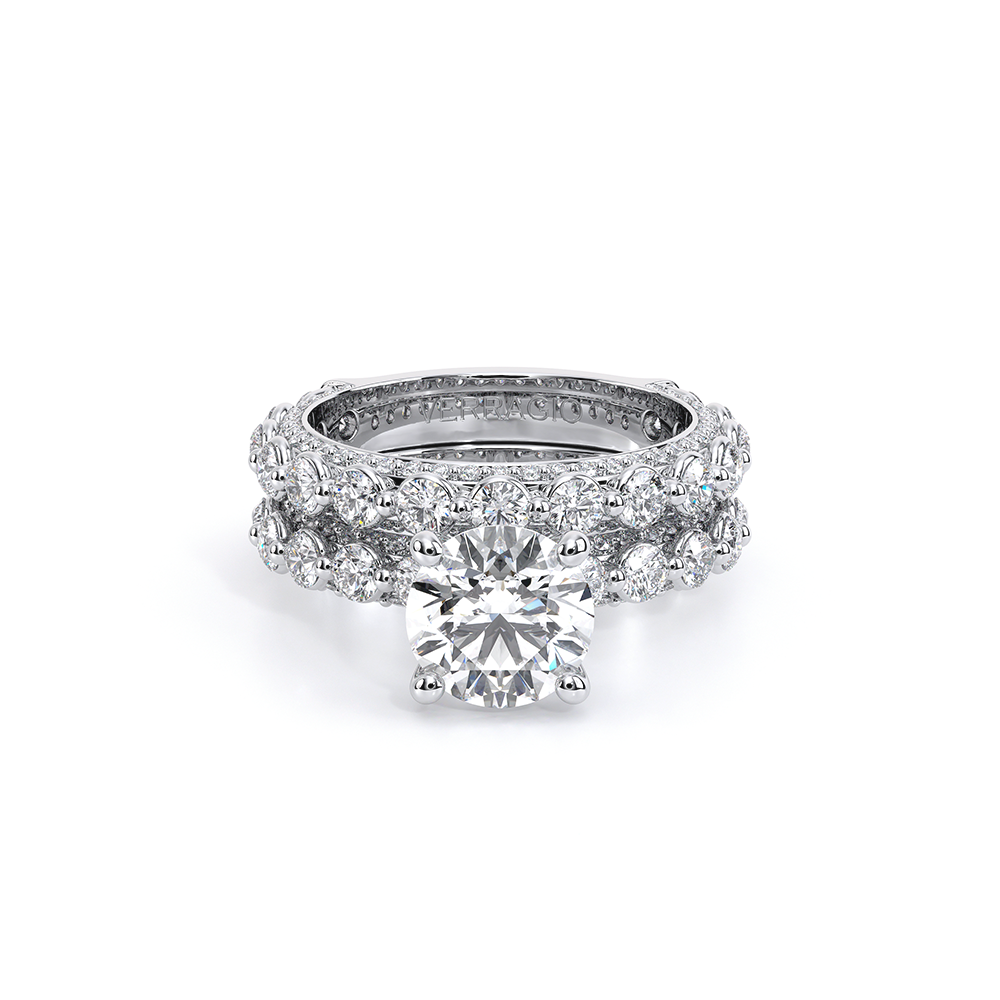 Verragio Pave Round Engagement Ring
