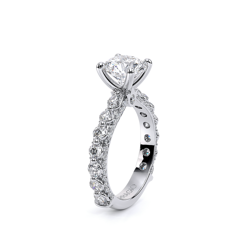 Verragio Pave Round Engagement Ring