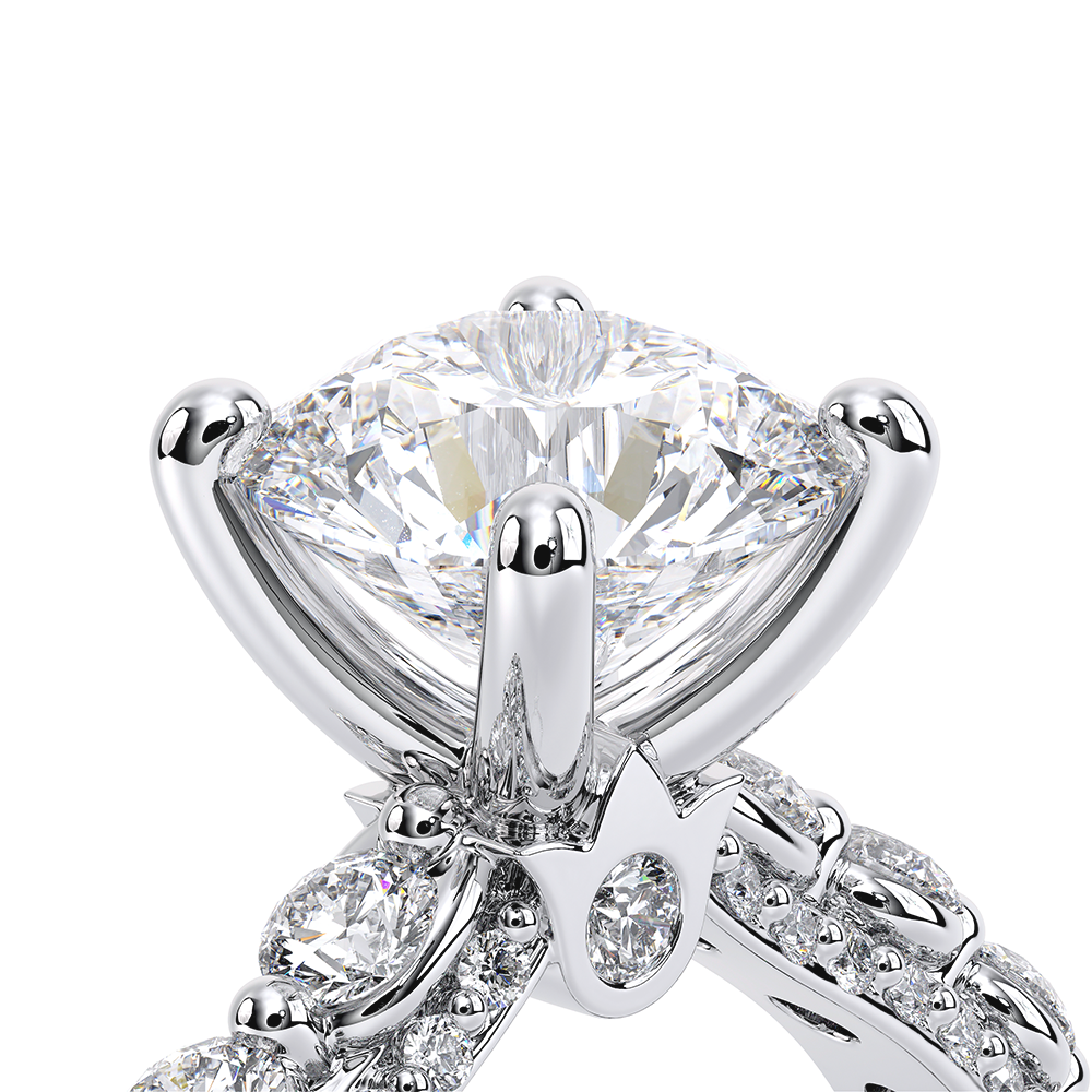 Verragio Pave Round Engagement Ring