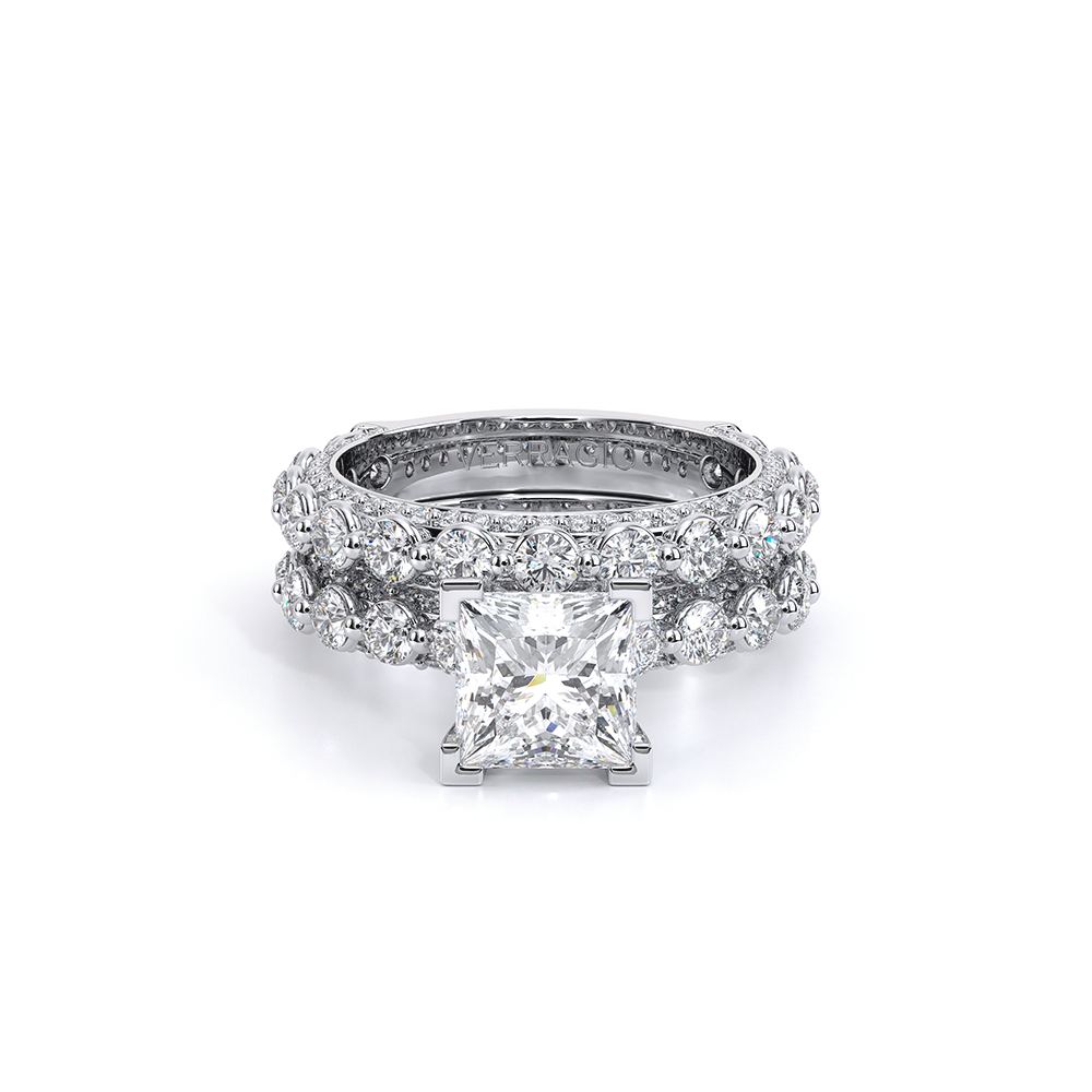 Verragio Pave Princess Engagement Ring