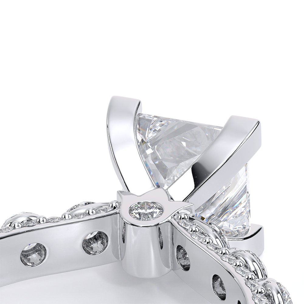 Verragio Pave Princess Engagement Ring