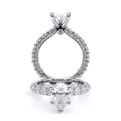 Verragio Pave Pear Engagement Ring
