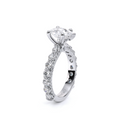 Verragio Pave Pear Engagement Ring