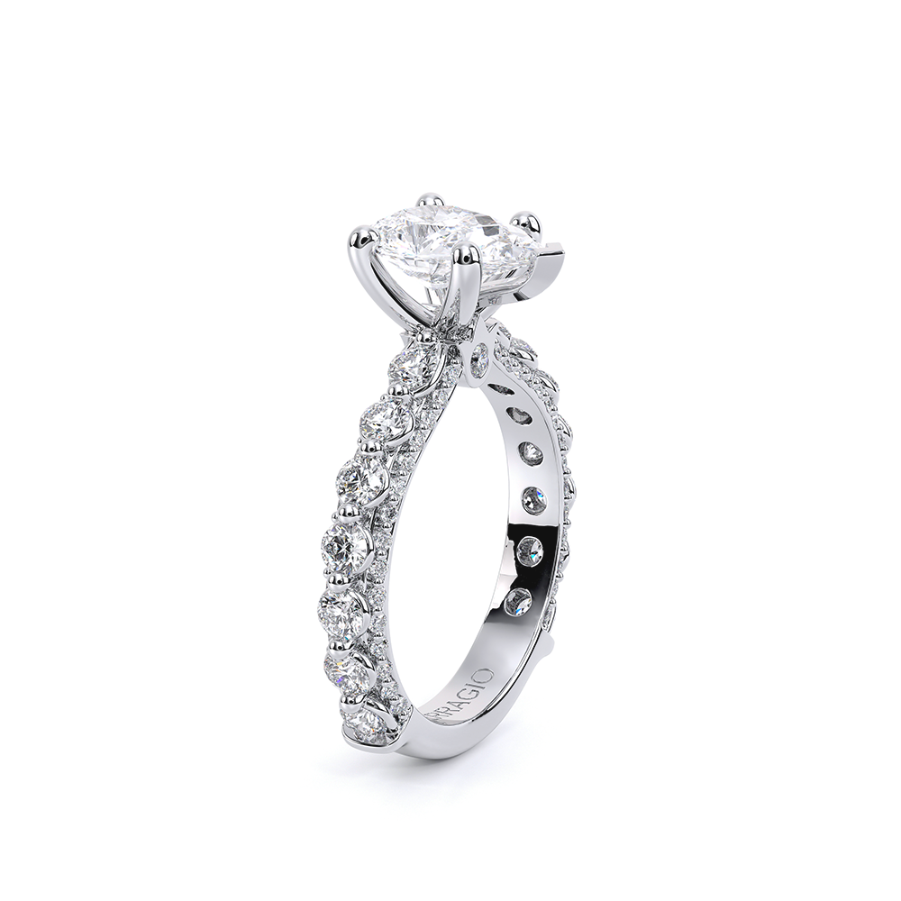 Verragio Pave Pear Engagement Ring