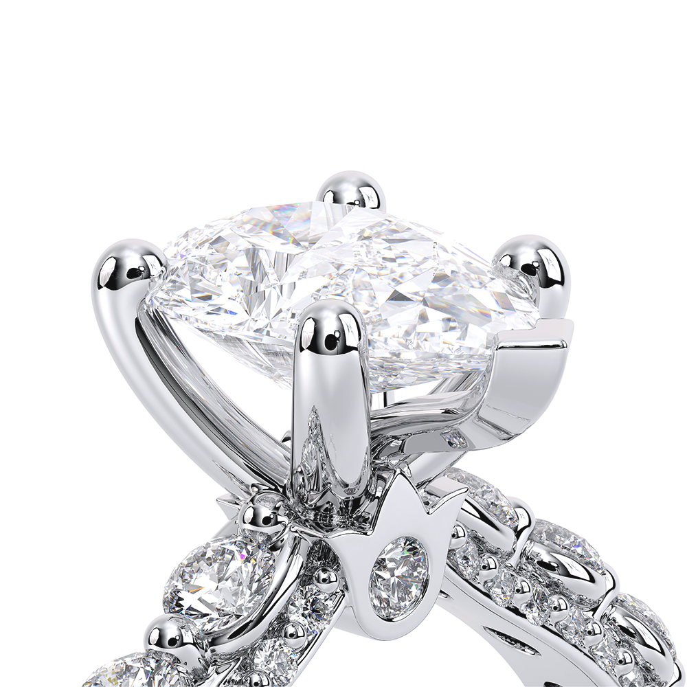 Verragio Pave Pear Engagement Ring