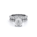 Verragio Pave Emerald Engagement Ring