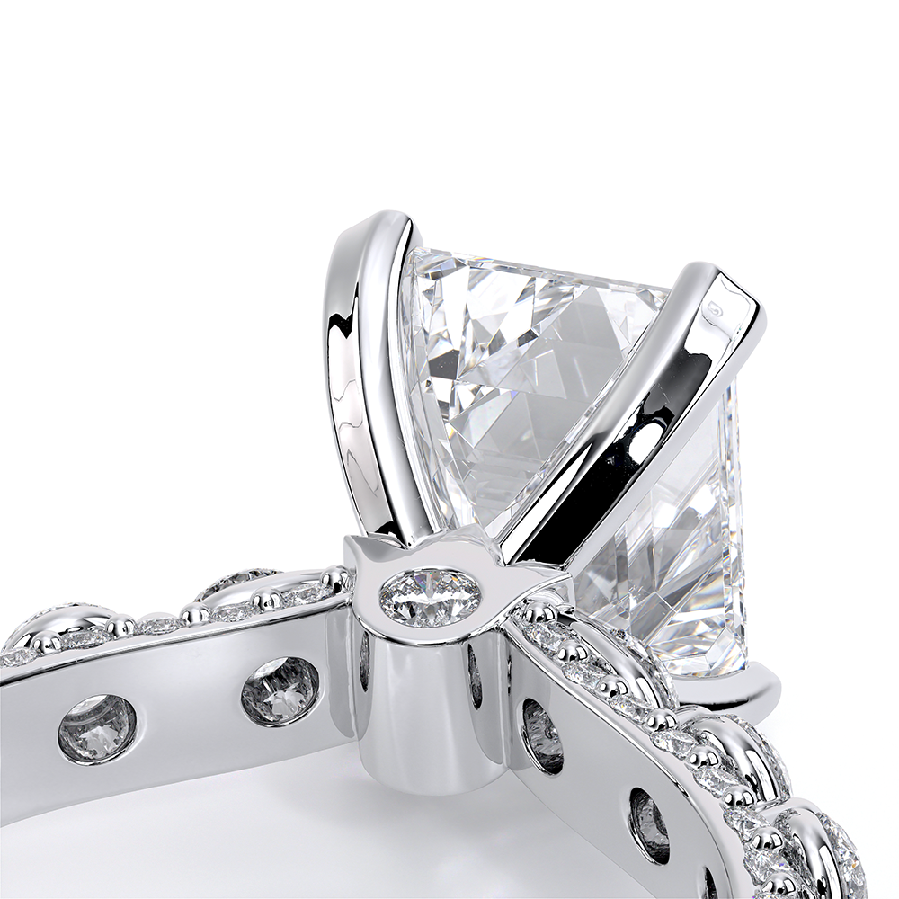 Verragio Pave Emerald Engagement Ring