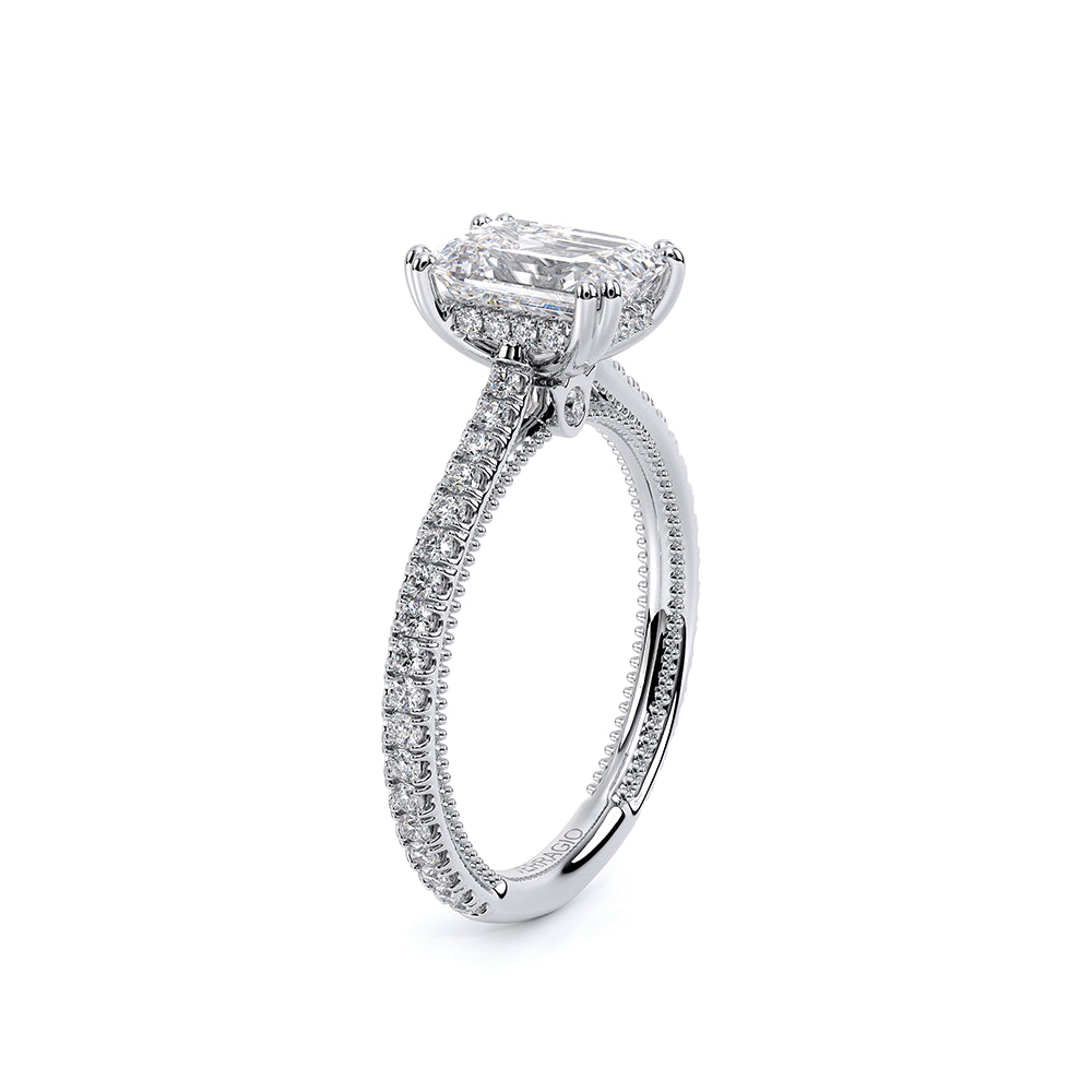 Renaissance-992EM13-18K White Gold Emerald
