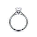 Renaissance-992EM13-18K White Gold Emerald