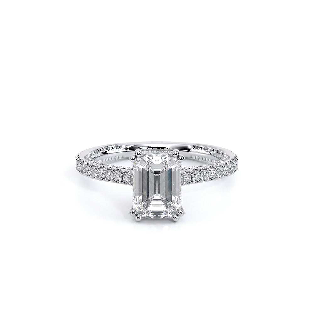 Renaissance-992EM13-18K White Gold Emerald