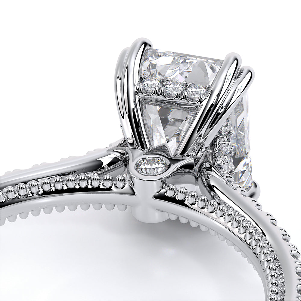 Renaissance-992EM13-18K White Gold Emerald
