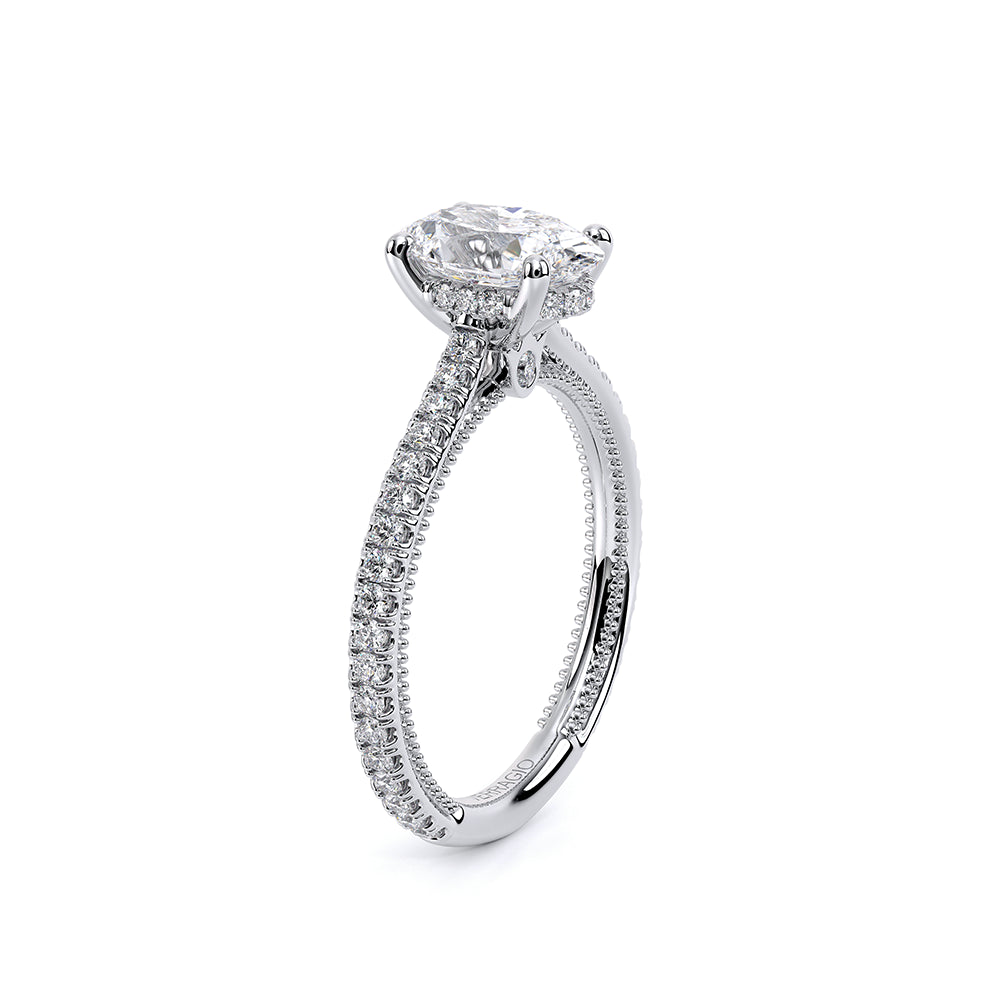Renaissance-992OV13-18K White Gold Oval