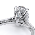 Verragio Pave Oval Engagement Ring