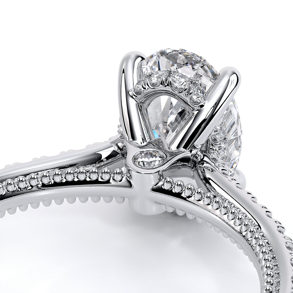 Renaissance-992OV13-14K White Gold Oval
