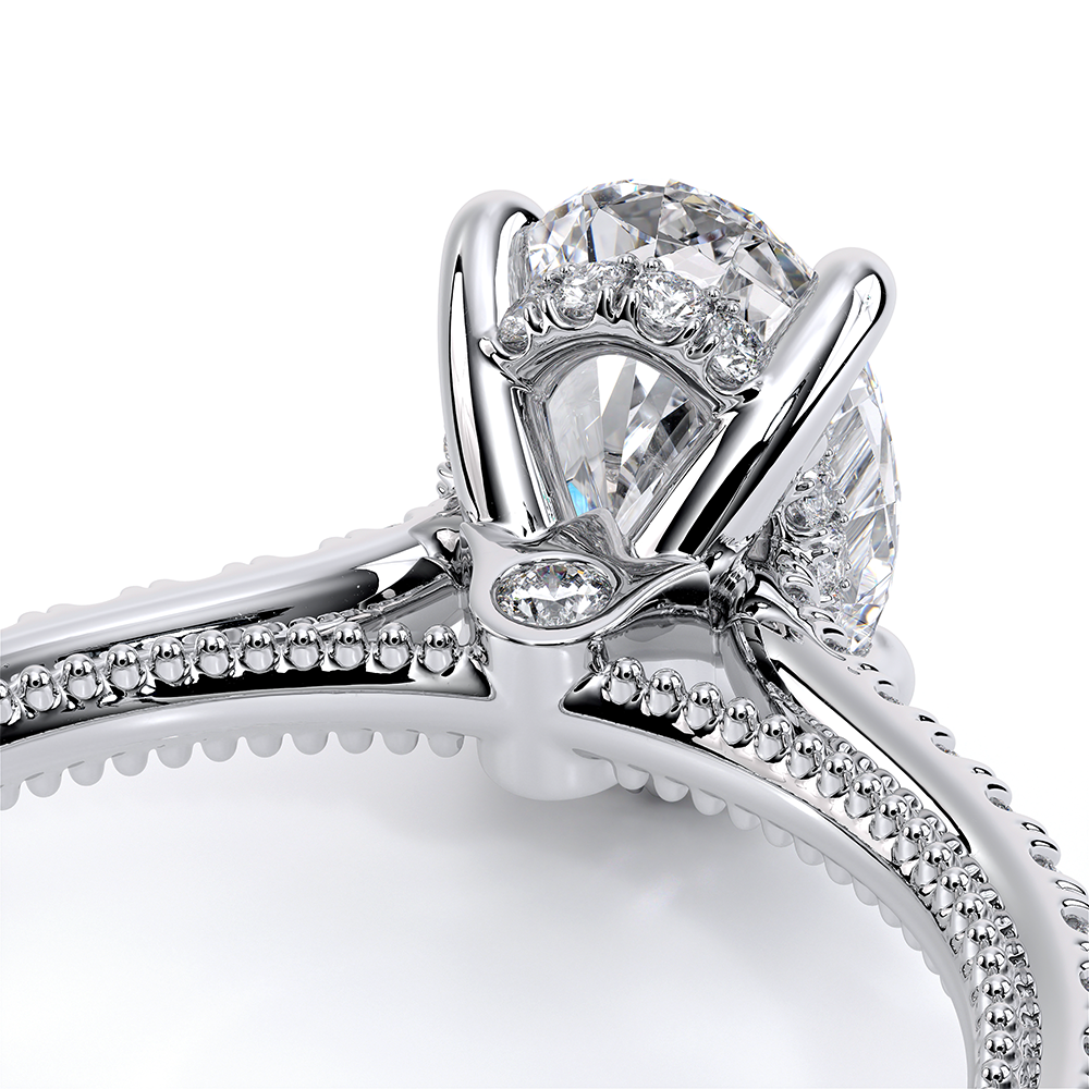Verragio Pave Oval Engagement Ring