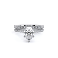Verragio Pave Pear Engagement Ring
