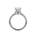 Verragio Pave Pear Engagement Ring