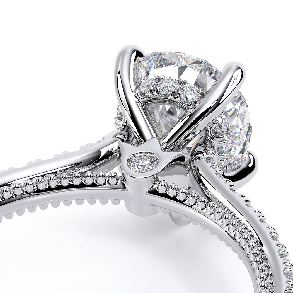 Verragio Pave Pear Engagement Ring