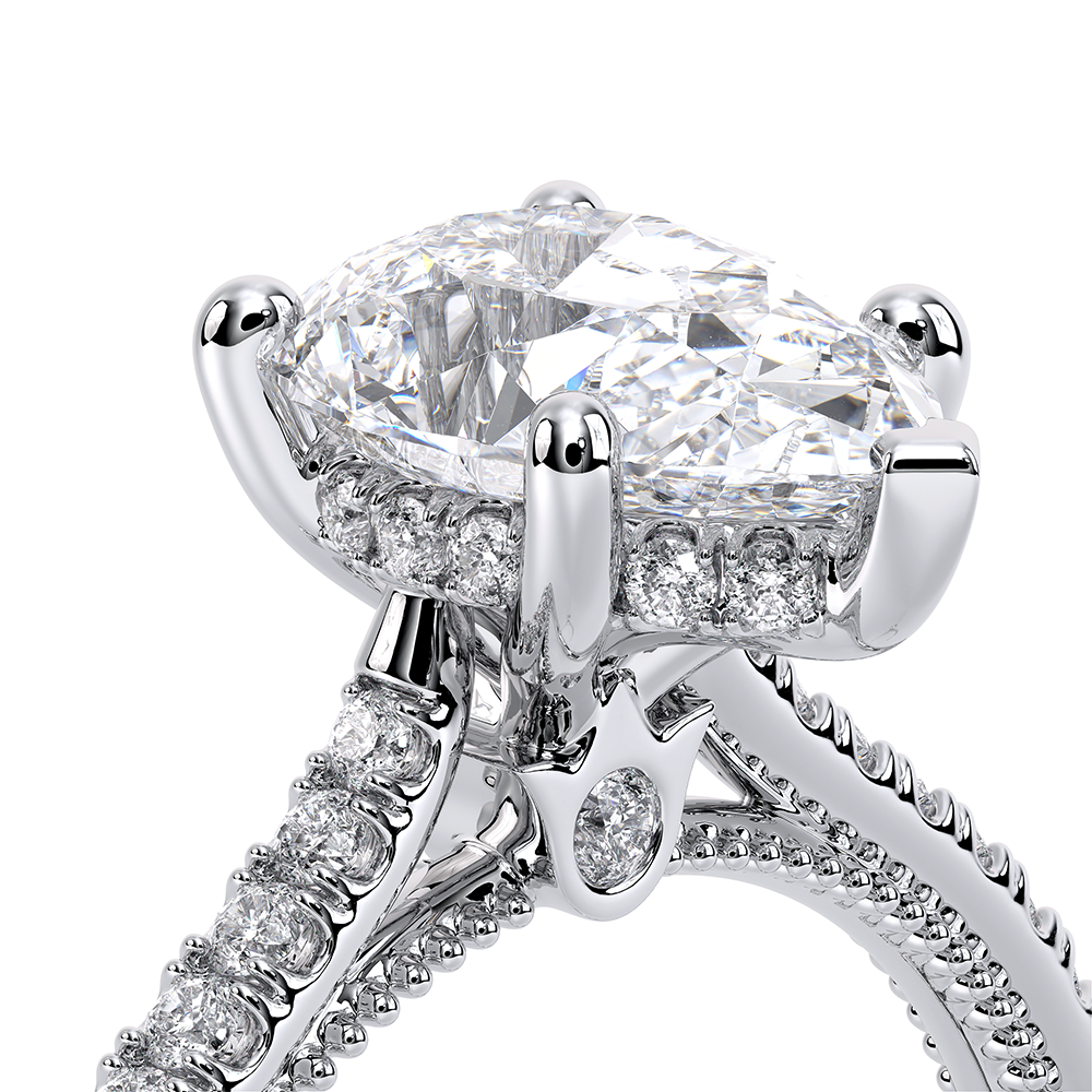 Verragio Pave Pear Engagement Ring