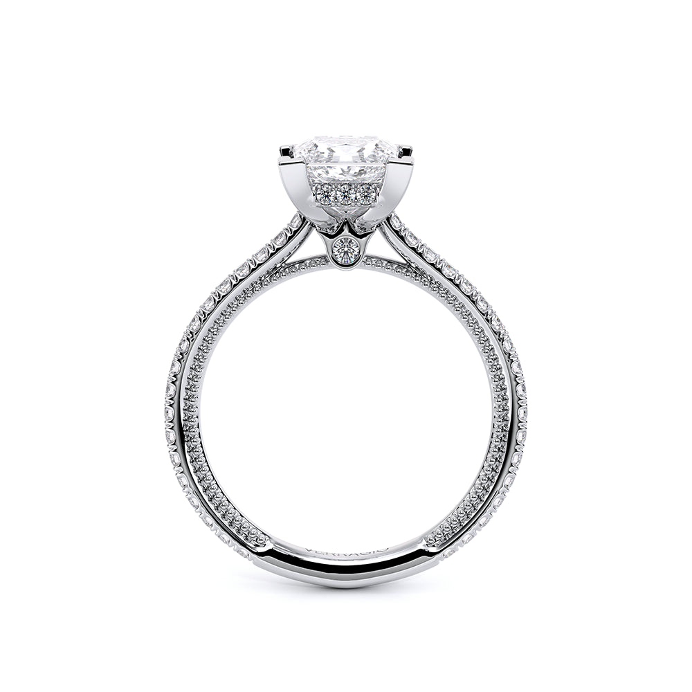 Renaissance-992P13-14K White Gold Princess