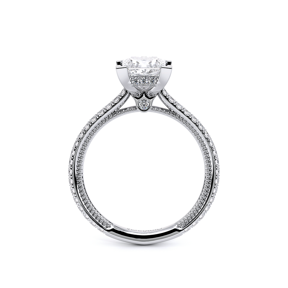 Verragio Pave Princess Engagement Ring