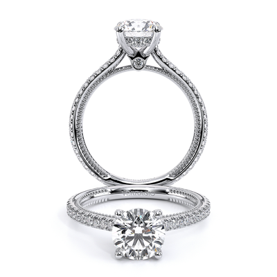 Verragio Pave Round Engagement Ring