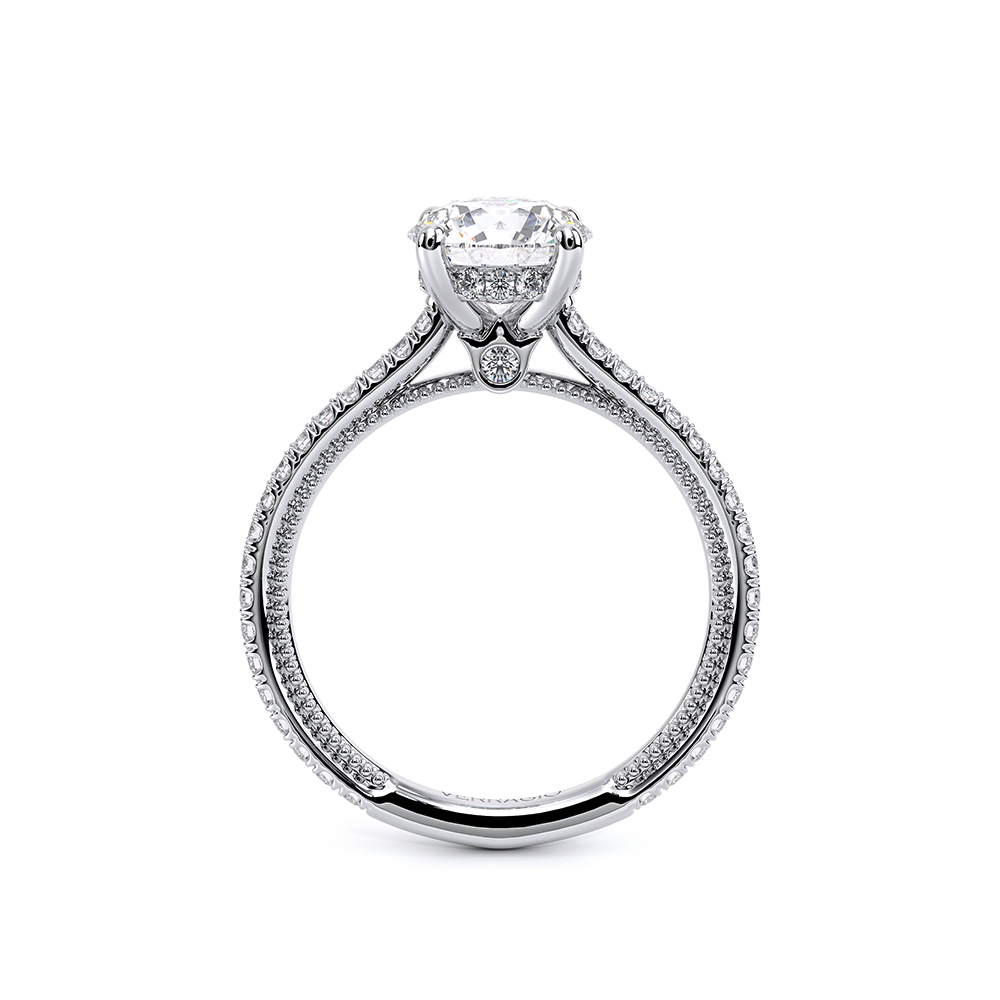 Verragio Pave Round Engagement Ring