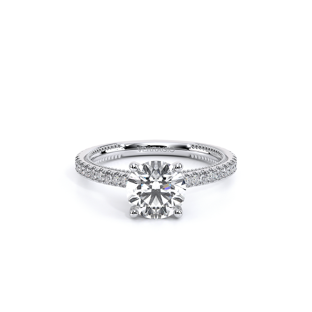 Verragio Pave Round Engagement Ring