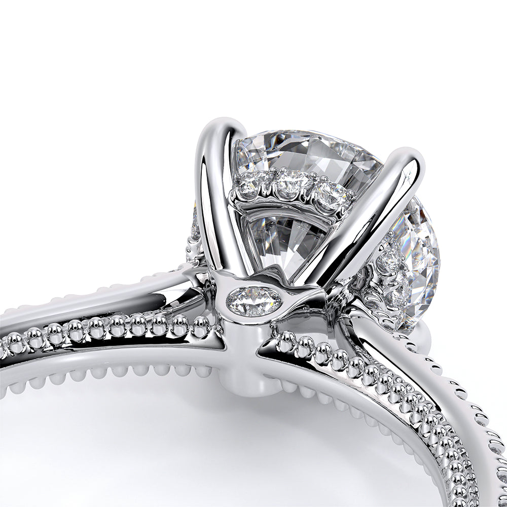 Renaissance-992R13-14K White Gold Round