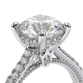 Verragio Pave Round Engagement Ring