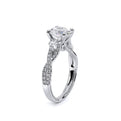 Renaissance-962-3OV12-18K White Gold Oval
