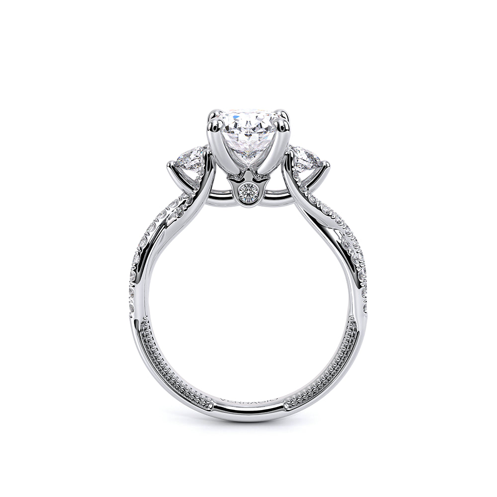 Renaissance-962-3OV12-18K White Gold Oval
