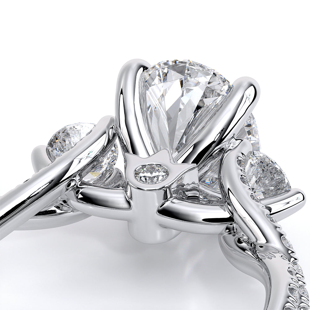 Renaissance-962-3OV12-18K White Gold Oval