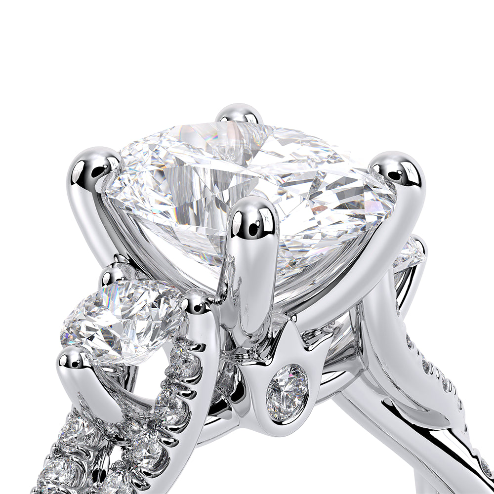Renaissance-962-3OV12-14K White Gold Oval