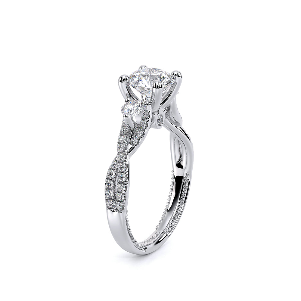 Renaissance-962-3R12-14K White Gold Round