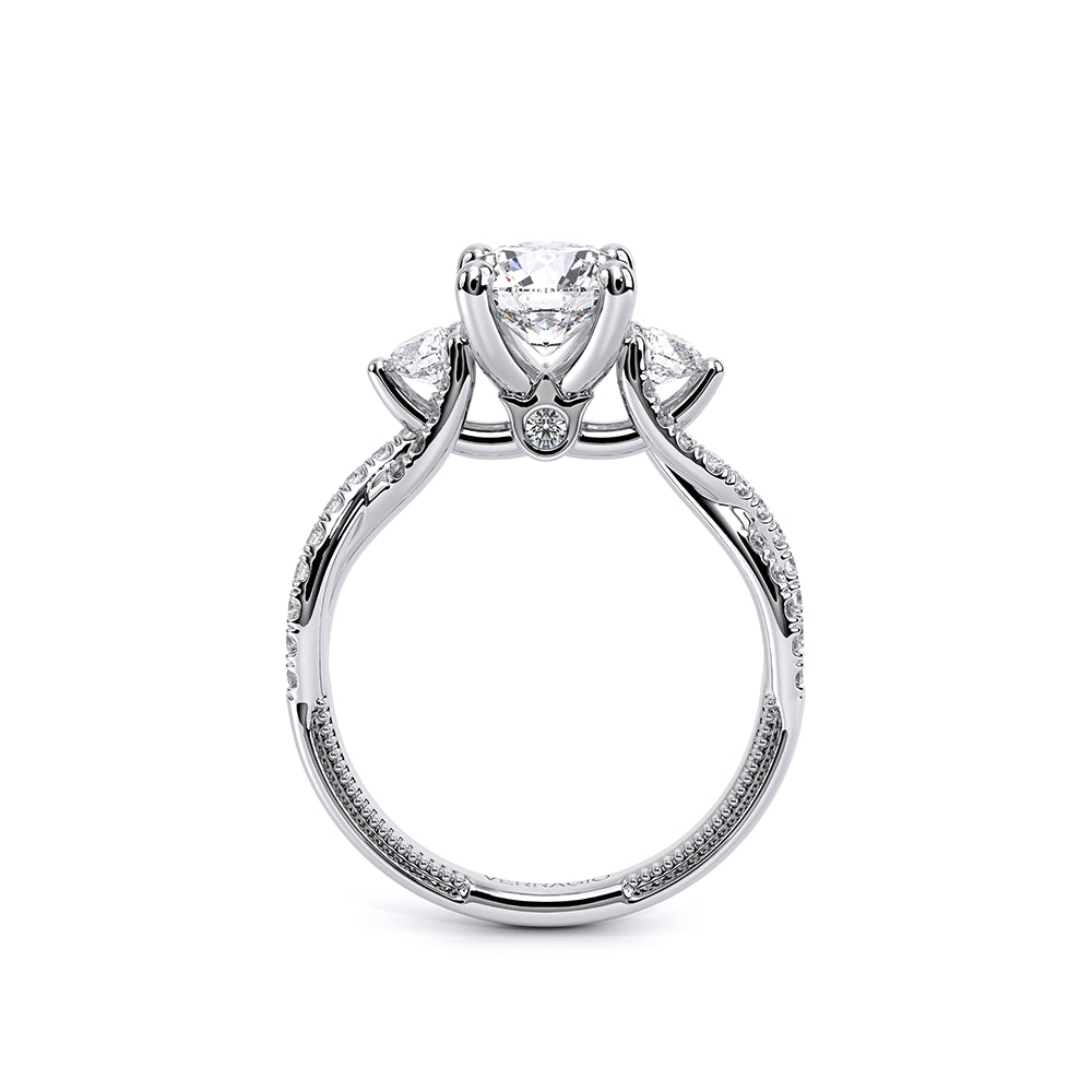 Renaissance-962-3R12-18K White Gold Round