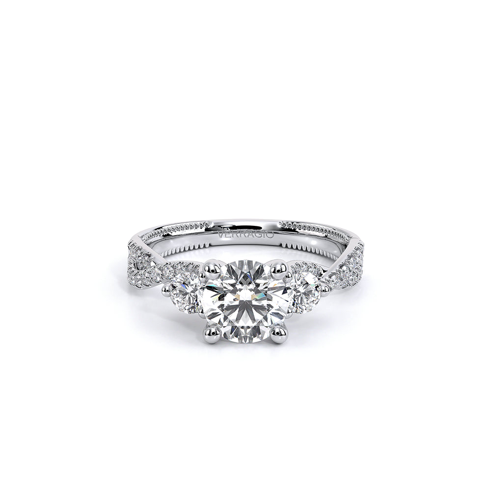 Renaissance-962-3R12-18K White Gold Round