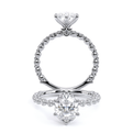Verragio Pave Oval Engagement Ring