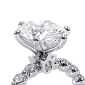Verragio Pave Oval Engagement Ring