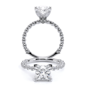Verragio Pave Princess Engagement Ring