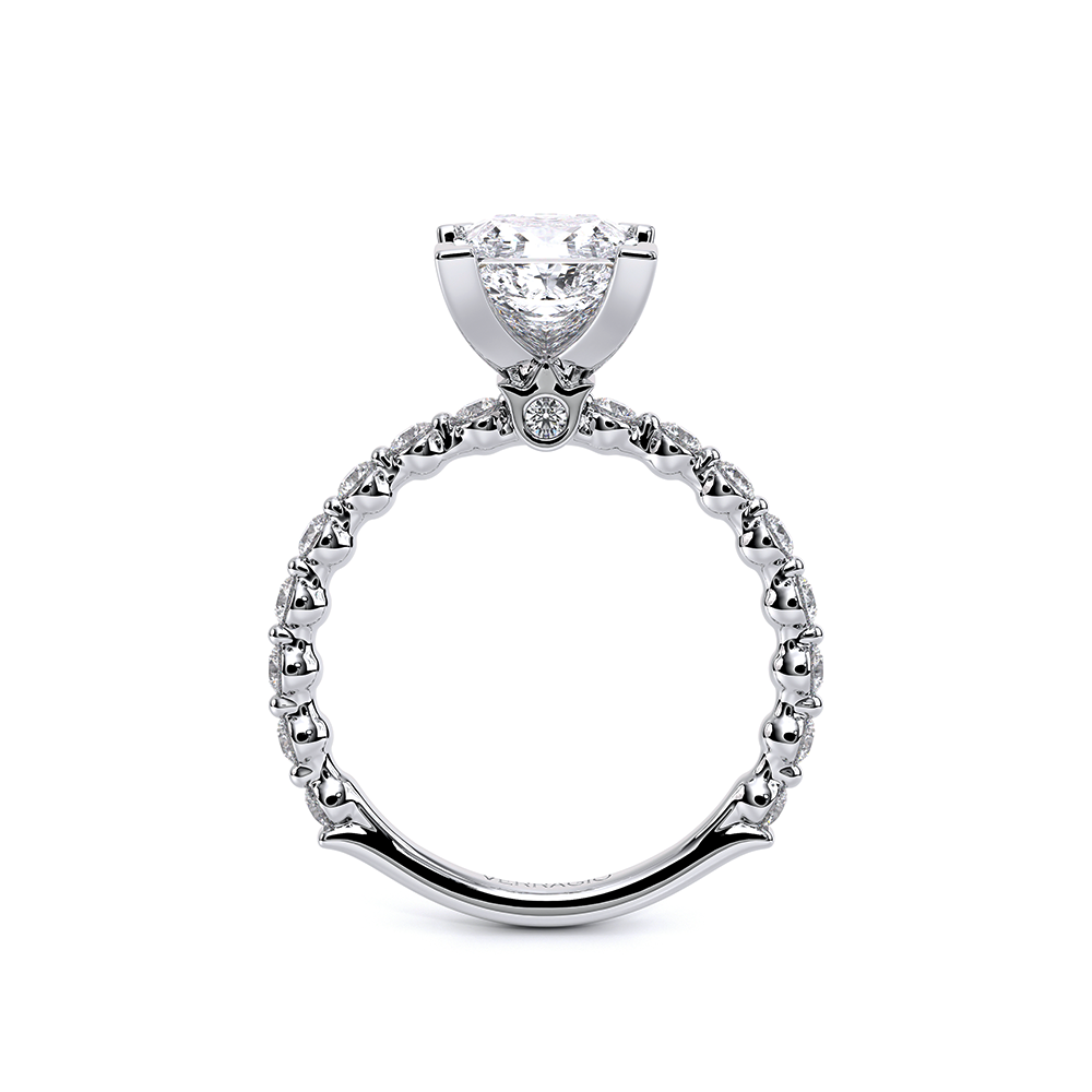 Verragio Pave Princess Engagement Ring
