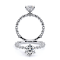 Verragio Pave Round Engagement Ring