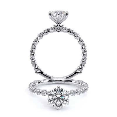 Verragio Pave Round Engagement Ring