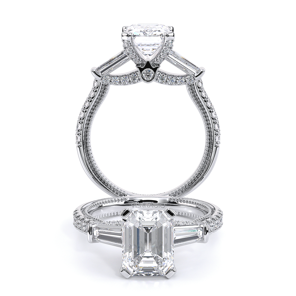 Verragio Emerald Engagement Ring