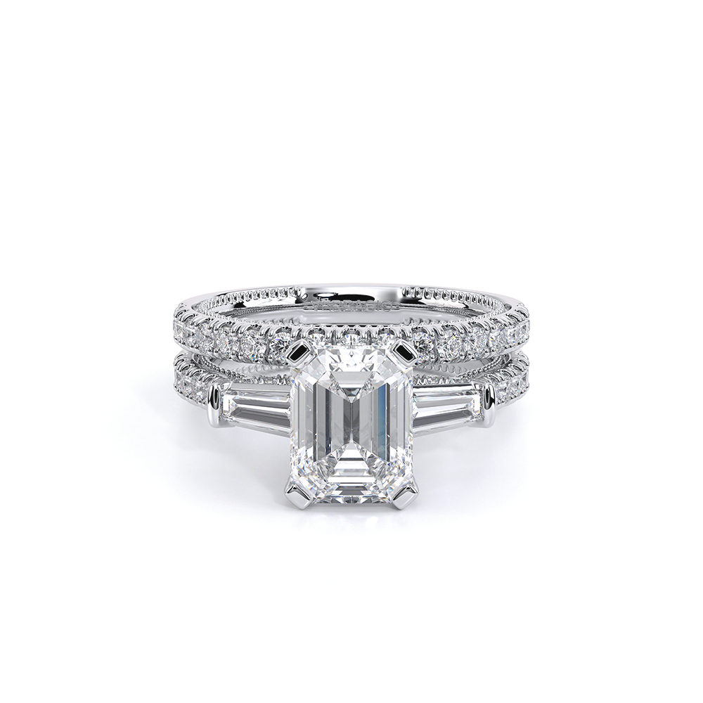 Verragio Emerald Engagement Ring